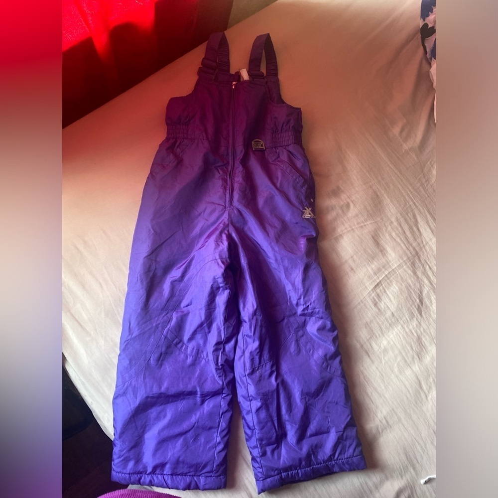 Purple zeroxposur Snow suit